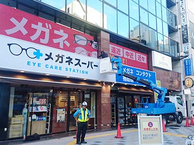 屋外看板設置イメージ4